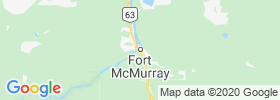 Fort Mcmurray map